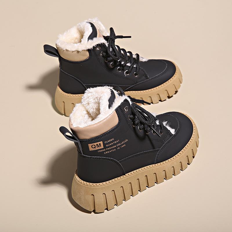 High-top shoes women s 2025 winter new velvet warm versatile student large cotton shoes muffin casual shoes tide K2509 40
High-top shoes women s 2025 winter new velvet warm versatile student large cotton shoes muffin casual shoes tide K2509 40