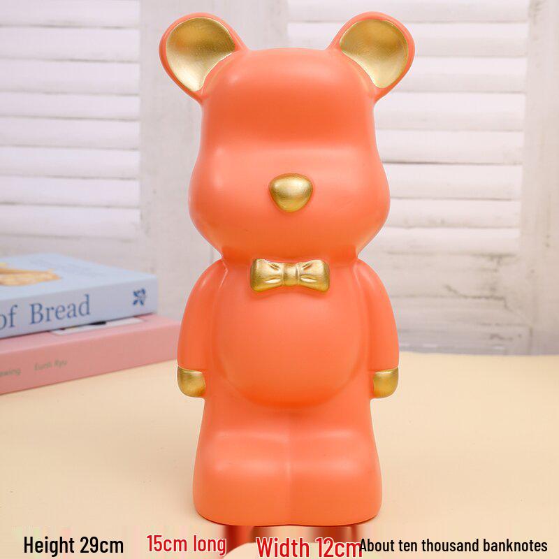 Fierce Bear Piggy Bank: Fun Savings Jar for Kids Rooms & Housewarming Décor
Fierce Bear Piggy Bank: Fun Savings Jar for Kids Rooms & Housewarming Décor
