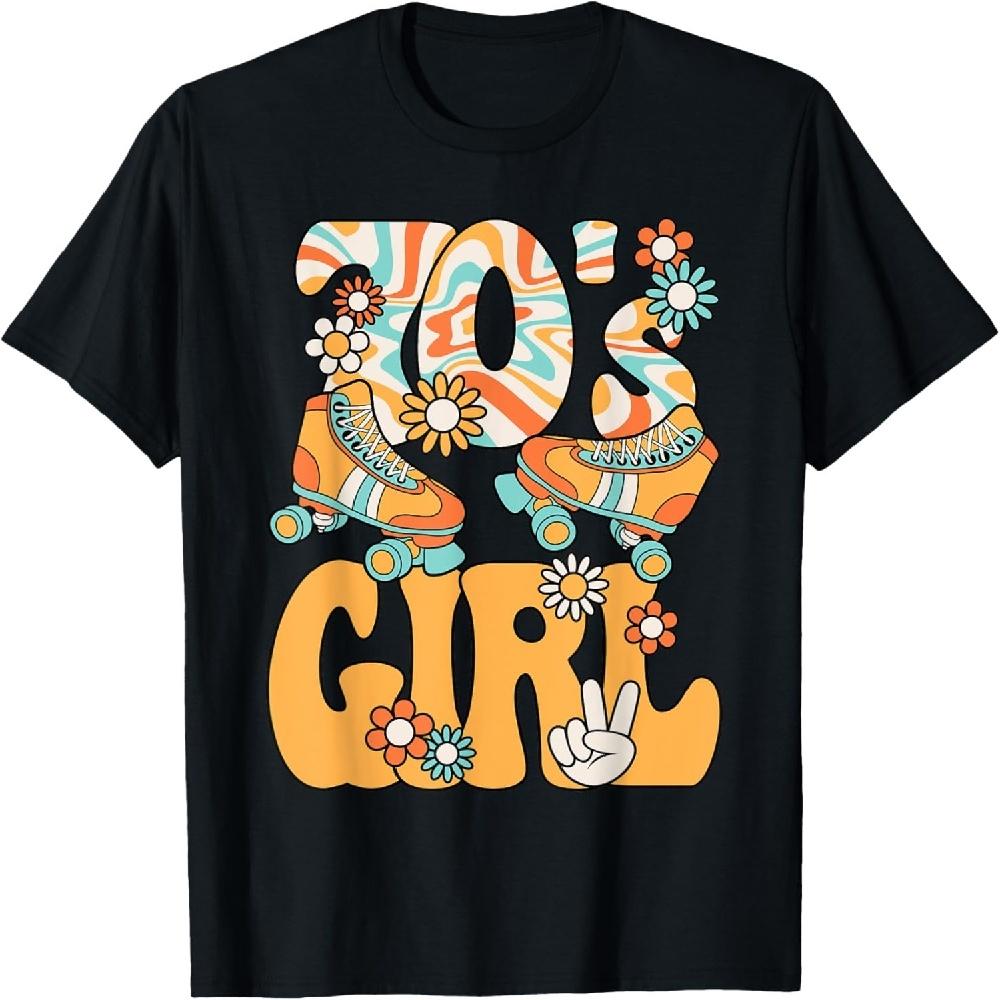 Cute 70s Girl Retro Groovy Hippie Outfit Women Girls T-Shirt XXXXXL
Cute 70s Girl Retro Groovy Hippie Outfit Women Girls T-Shirt XXXXXL