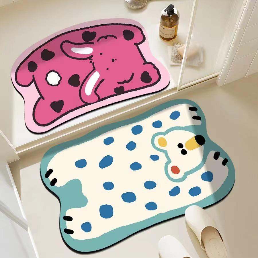 Коврик с изображением животных противоположного пола для ванной комнаты, туалета, нескользящий, впитывающий, диатомовый коврик для грязи, бытовой, грязный, быстросохнущий коврик 30*50
Коврик с изображением животных противоположного пола для ванной комнаты, туалета, нескользящий, впитывающий, диатомовый коврик для грязи, бытовой, грязный, быстросохнущий коврик 30*50