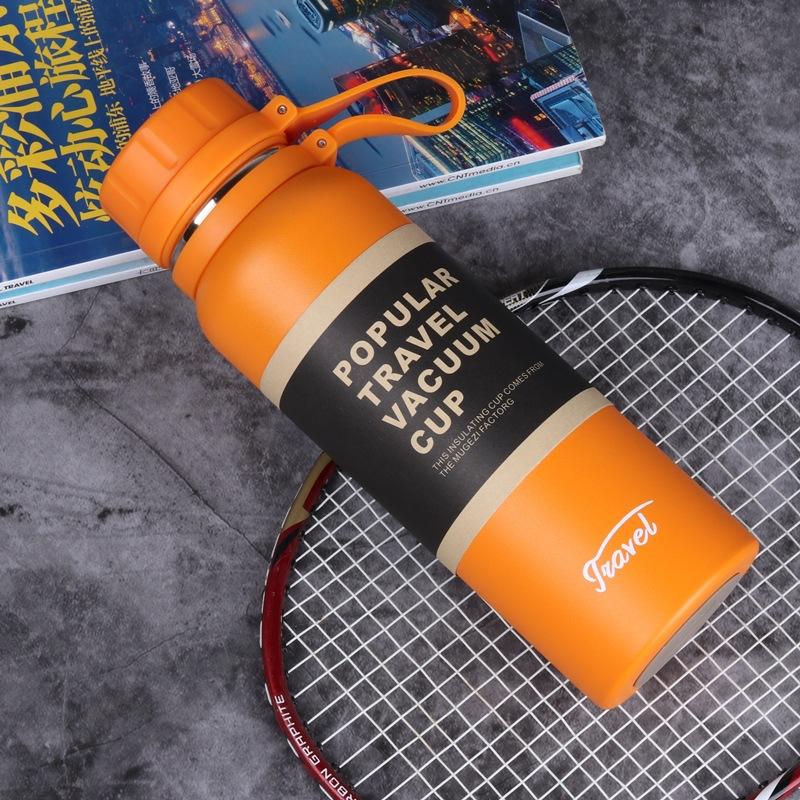 Big Cap Spray Plastic Thermos Cup Creative Sports Outdoor Ike Steel Insulated Kettle with Tea Beverage Net Durable Durable 650ml
Big Cap Spray Plastic Thermos Cup Creative Sports Outdoor Ike Steel Insulated Kettle with Tea Beverage Net Durable Durable 650ml