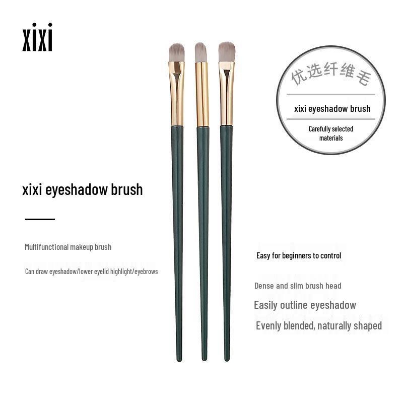 Xixi Beginner s 3-Piece Eyeshadow Brush Set: Soft Bristles, Natural Blending, Easy Makeup Application
Xixi Beginner s 3-Piece Eyeshadow Brush Set: Soft Bristles, Natural Blending, Easy Makeup Application
