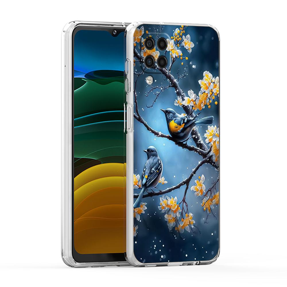 Мягкий чехол для Samsung Galaxy A25 A23 A22 A52S A52 A55 A72 A71 A41 A31 A13 A11 Прозрачный чехол для телефона Цветочный цветочный узор с птицами for Samsung A05s
Мягкий чехол для Samsung Galaxy A25 A23 A22 A52S A52 A55 A72 A71 A41 A31 A13 A11 Прозрачный чехол для телефона Цветочный цветочный узор с птицами for Samsung A05s