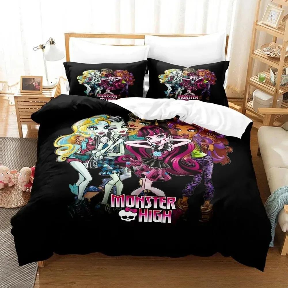 3D-принт с изображением персонажа из мультфильма Monster High, комплект постельного белья для мальчиков и девочек, двуспальная кровать размера Queen King, пододеяльник, наволочка, кровать для мальчиков и взрослых 135x200cm 2pcs
3D-принт с изображением персонажа из мультфильма Monster High, комплект постельного белья для мальчиков и девочек, двуспальная кровать размера Queen King, пододеяльник, наволочка, кровать для мальчиков и взрослых 135x200cm 2pcs
