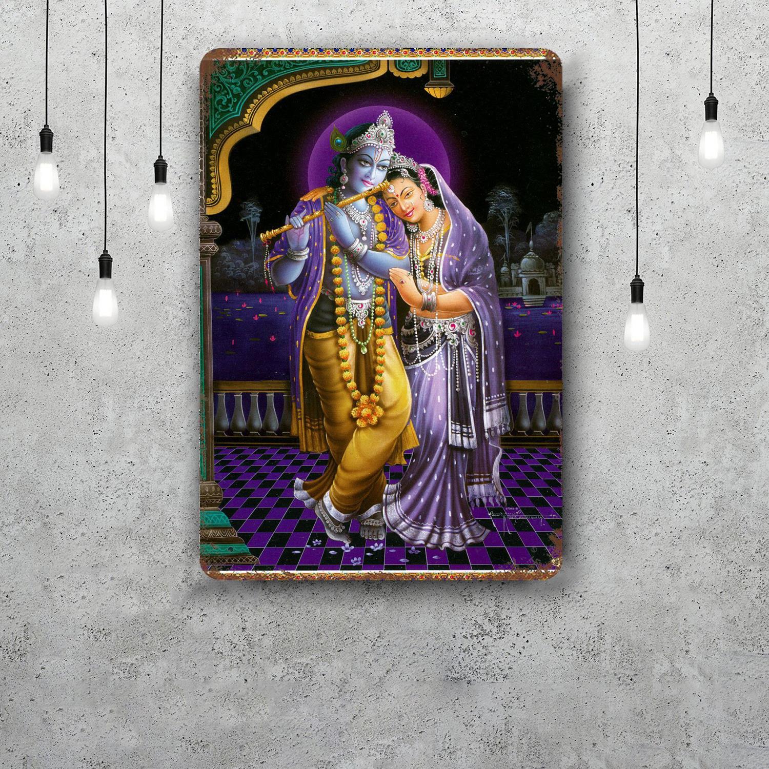 Krishna Funny Bar Metal Sign Retro Plaque Vintage Sign Alcohol Drinker Pub Club Man Cave Kitchen Wall Decoration 20x30cm(7.8x11.8inch)
Krishna Funny Bar Metal Sign Retro Plaque Vintage Sign Alcohol Drinker Pub Club Man Cave Kitchen Wall Decoration 20x30cm(7.8x11.8inch)