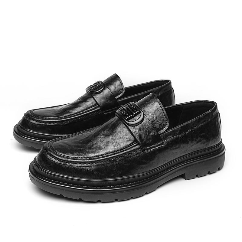 Cross-legged leather shoes men s leather formal business high-grade British round head young men s casual shoes 41
Cross-legged leather shoes men s leather formal business high-grade British round head young men s casual shoes 41