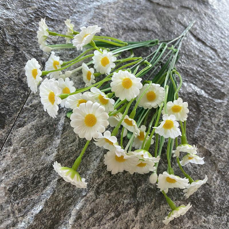 Silk Daisy Small Flower Bouquet For Wedding Decor And Home Projects Styling
Silk Daisy Small Flower Bouquet For Wedding Decor And Home Projects Styling
