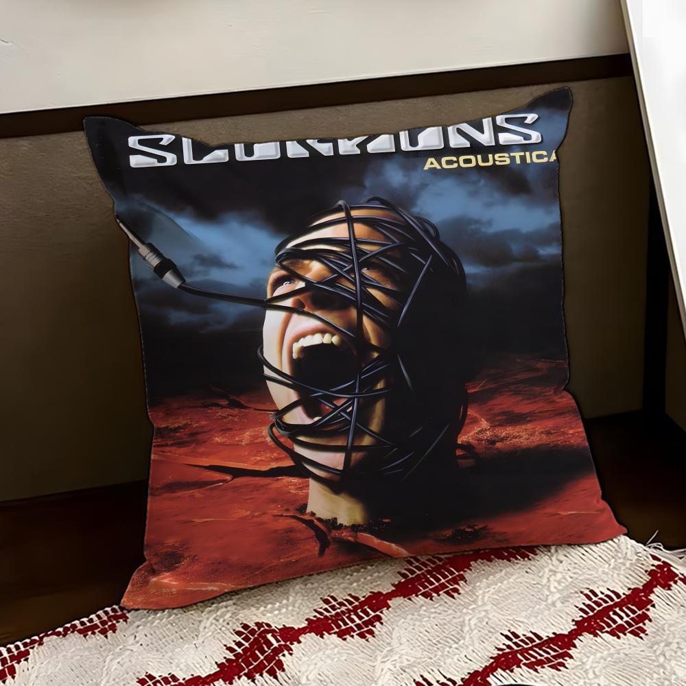 SScorpionsS Band Cushion Cover Reversible Soft Durable Pillow Cover Home Car MultiScene Use for Daily Comfort 30X30cm
SScorpionsS Band Cushion Cover Reversible Soft Durable Pillow Cover Home Car MultiScene Use for Daily Comfort 30X30cm