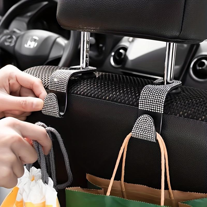 3 Pieces Diamond Pendant Car Hooks - Creative Backrest Hidden Hooks, Easy Install for Car Interior Decor 3pcs
3 Pieces Diamond Pendant Car Hooks - Creative Backrest Hidden Hooks, Easy Install for Car Interior Decor 3pcs