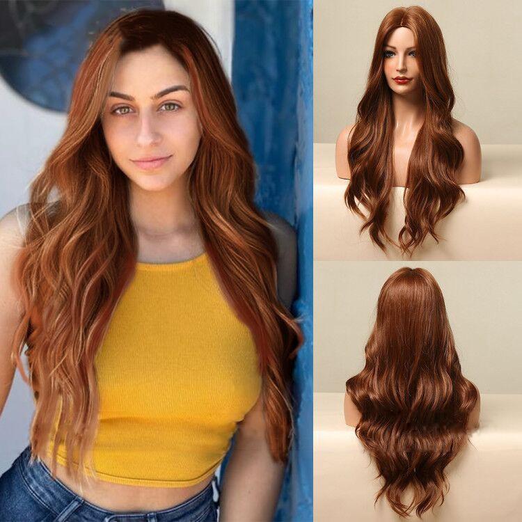 Bybrana Long Body Wave Wigs Synthetic Wig Косплей середня частина Натуральна термостійка перука для жінок
Bybrana Long Body Wave Wigs Synthetic Wig Косплей середня частина Натуральна термостійка перука для жінок