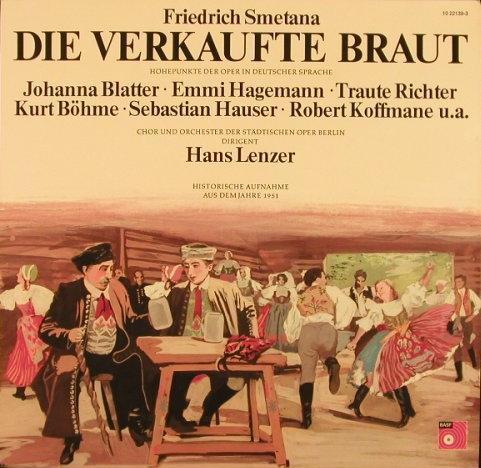 LP Record BEDICH SMETANA ORCHESTER DER ST Die Verkaufte Braut 10221393 BASF 1974 Germany Classical Used
LP Record BEDICH SMETANA ORCHESTER DER ST Die Verkaufte Braut 10221393 BASF 1974 Germany Classical Used