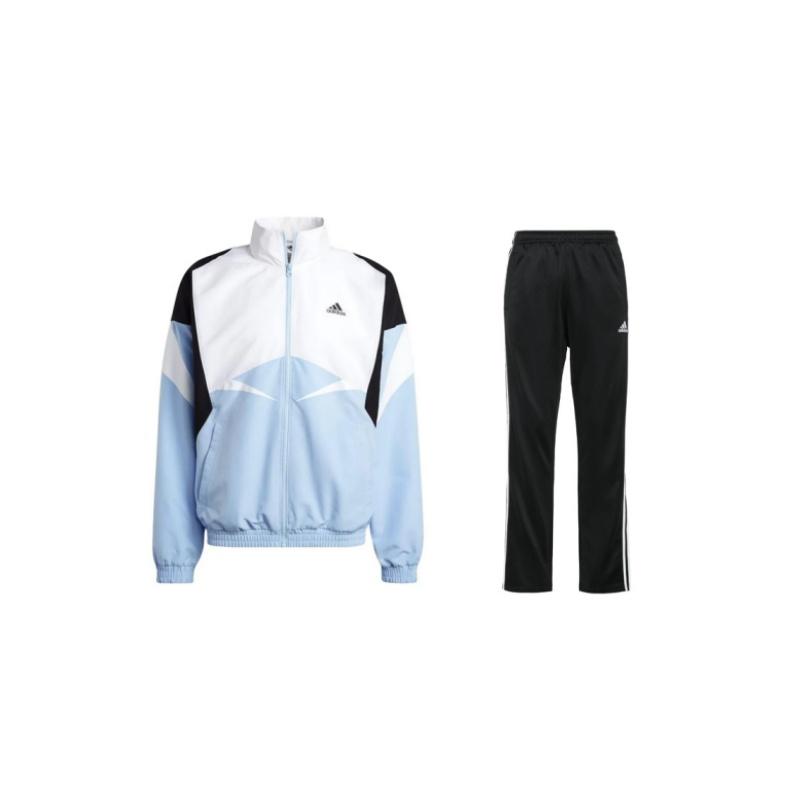 Adidas Color Block Logo Print Zip Jacket Retro High-End Elastic Pants Casual Sports Set Unisex Sports Set IC3695+TR30PR-BW M
Adidas Color Block Logo Print Zip Jacket Retro High-End Elastic Pants Casual Sports Set Unisex Sports Set IC3695+TR30PR-BW M