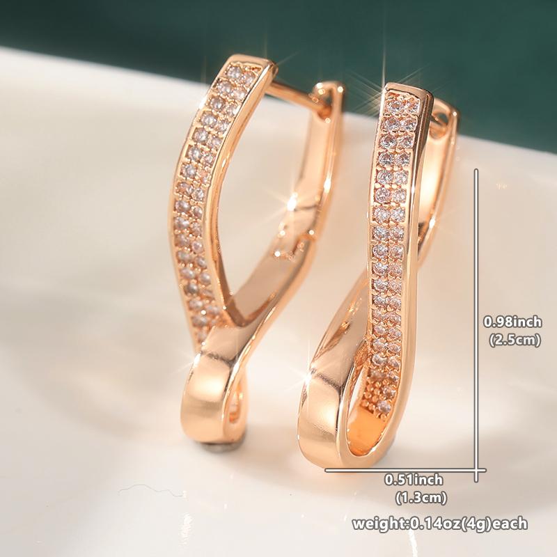 Elegant Gold Color Inlaid Cubic Zirconia Copper Dangle Women s Earrings Shine Daily Wear Party Earrings Woman Fashion Zircon
Elegant Gold Color Inlaid Cubic Zirconia Copper Dangle Women s Earrings Shine Daily Wear Party Earrings Woman Fashion Zircon