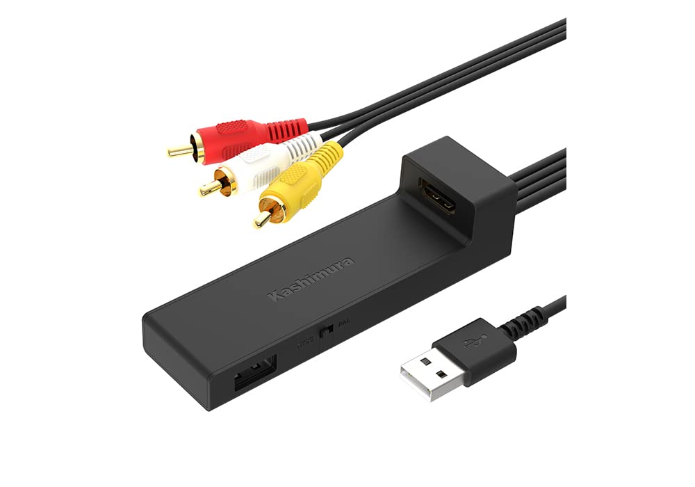 Kashimura Conversion Cable USB 1 Port Compatible with Fire TV Stick Video Converter that converts HDMI to RCA and allows you to watch it on your car
Kashimura Conversion Cable USB 1 Port Compatible with Fire TV Stick Video Converter that converts HDMI to RCA and allows you to watch it on your car