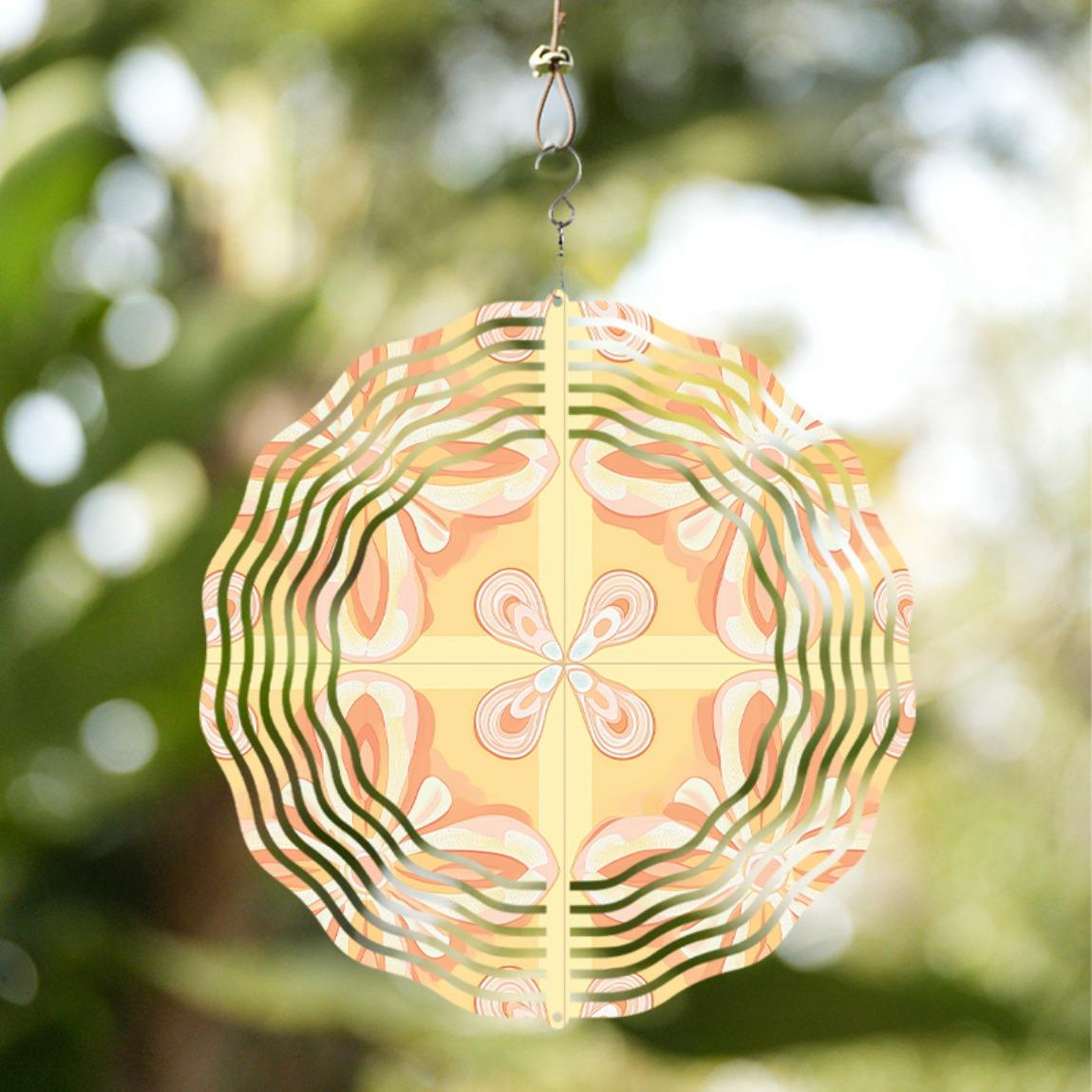 10 Inch Laser Cut Sunflower Wind Chime for Outdoor Decor Vibrant Yellow Metal Garden Art with Floral Patterns Perfect for Porch Balcony Halloween 01A
10 Inch Laser Cut Sunflower Wind Chime for Outdoor Decor Vibrant Yellow Metal Garden Art with Floral Patterns Perfect for Porch Balcony Halloween 01A