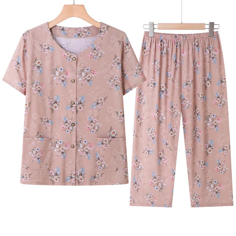 2026 New Summer Cotton Silk Two-piece Cardigan Suit for Middle-aged and Elderly Women 3XL (115-135 Jin)
2026 New Summer Cotton Silk Two-piece Cardigan Suit for Middle-aged and Elderly Women 3XL (115-135 Jin)