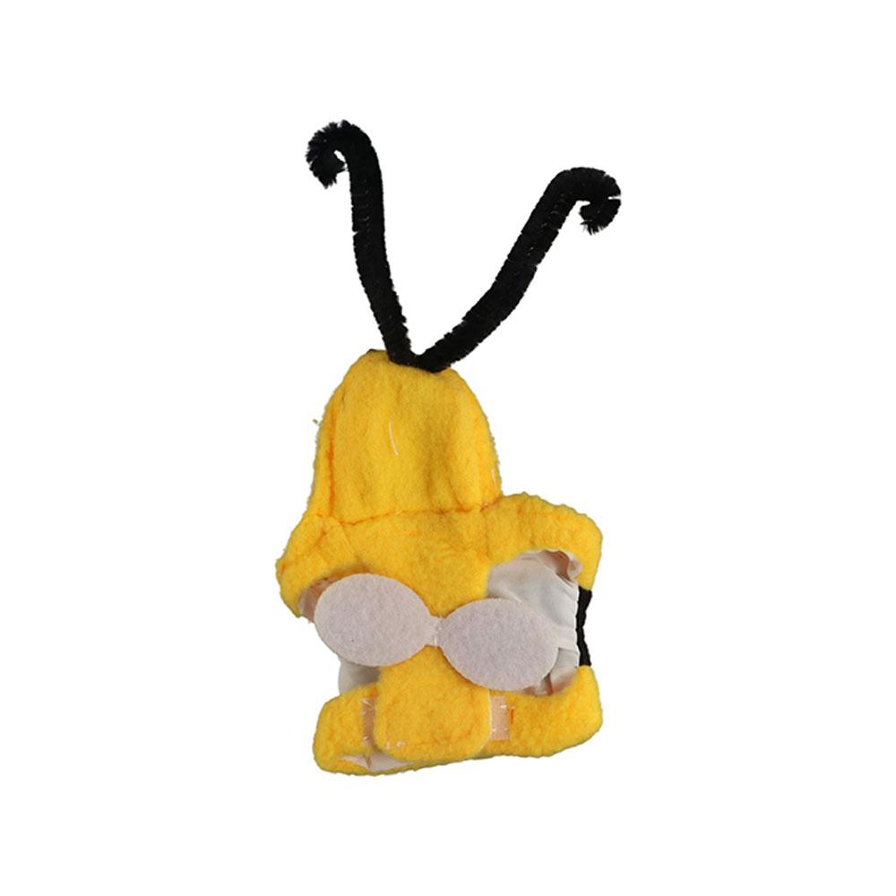 Cute Parrot Bee Shape Clothes Cloth Bee Shape Parrot Winter Warm Hat Hooded Soft Yellow Parrot Flying Suit Winter M
Cute Parrot Bee Shape Clothes Cloth Bee Shape Parrot Winter Warm Hat Hooded Soft Yellow Parrot Flying Suit Winter M