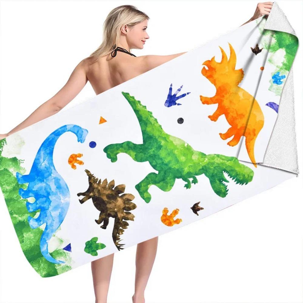 Dinosaur Series Beach Towel Microfiber Bath Towels Yoga Mat Sport Swimming Towels Absorbent Bath Towel For Girl Kids Gifts W30*H60(CM)
Dinosaur Series Beach Towel Microfiber Bath Towels Yoga Mat Sport Swimming Towels Absorbent Bath Towel For Girl Kids Gifts W30*H60(CM)
