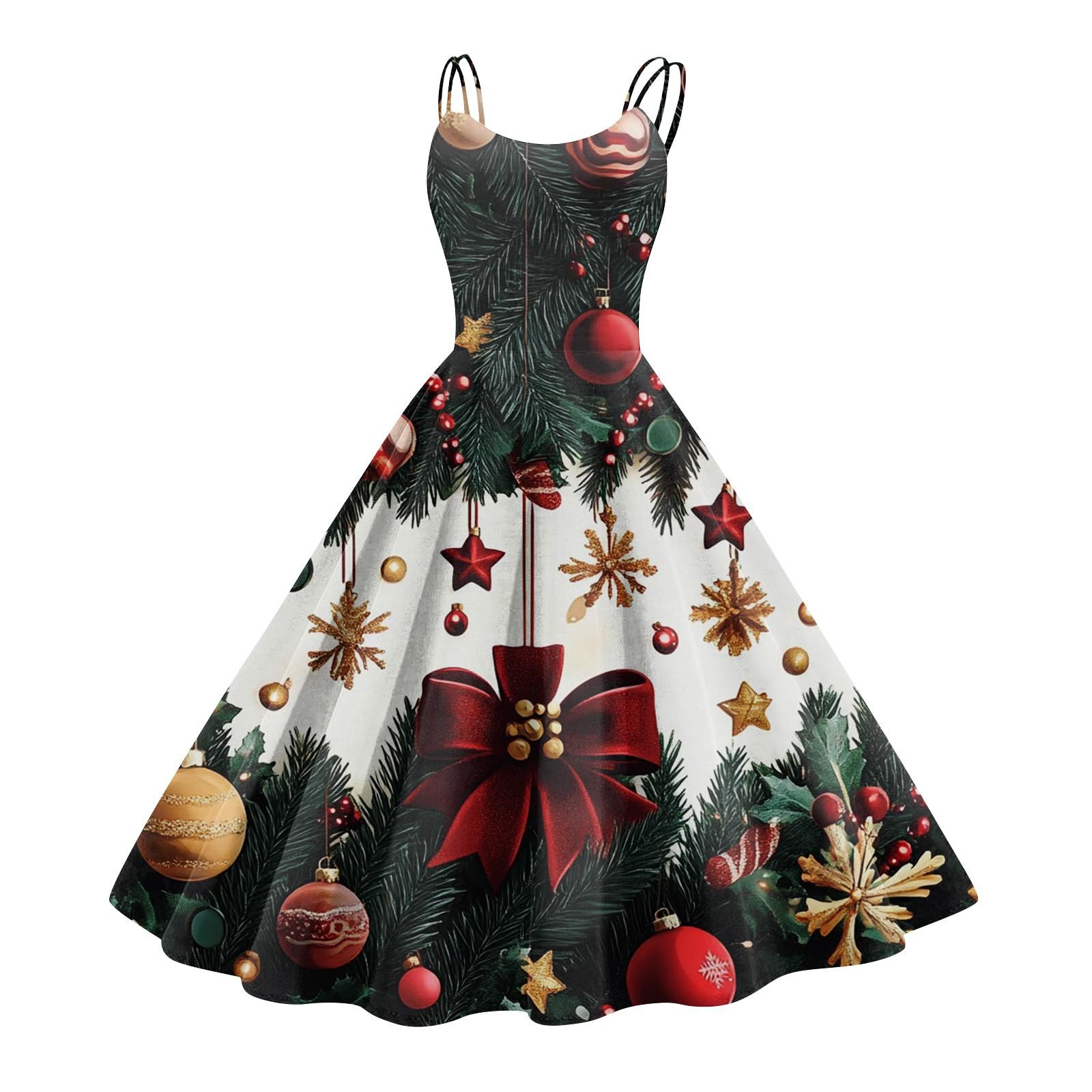 Женское модное рождественское принтованное сексуальное коктейльное платье без бретелек в готическом стиле в стиле панк, винтажное платье. XXL
Женское модное рождественское принтованное сексуальное коктейльное платье без бретелек в готическом стиле в стиле панк, винтажное платье. XXL