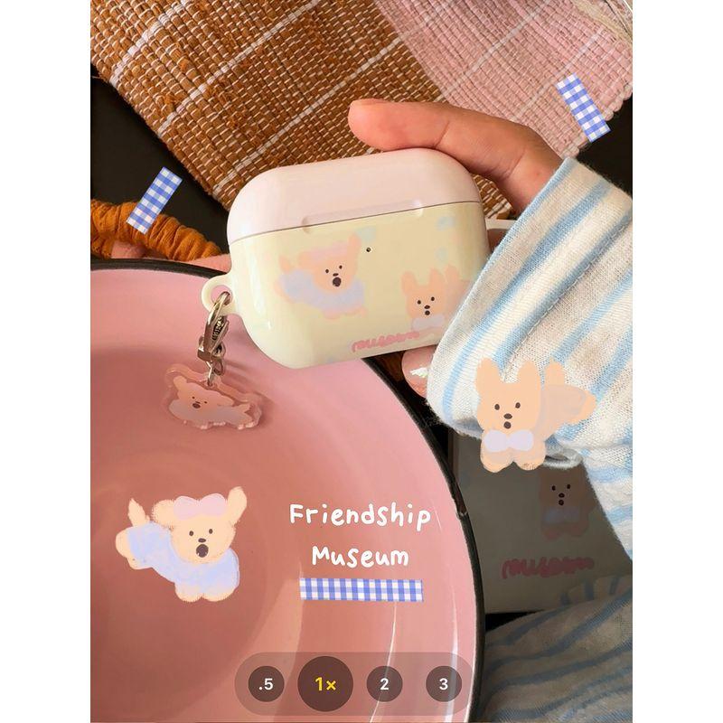 Earphone Case Original Applicable Airpods2/3 Generation Pro Protective Case Apple South korea Imported Feilin Hard Case Cute Wireless Protective Case Airpods pro Puppy Travel Notes
Earphone Case Original Applicable Airpods2/3 Generation Pro Protective Case Apple South korea Imported Feilin Hard Case Cute Wireless Protective Case Airpods pro Puppy Travel Notes