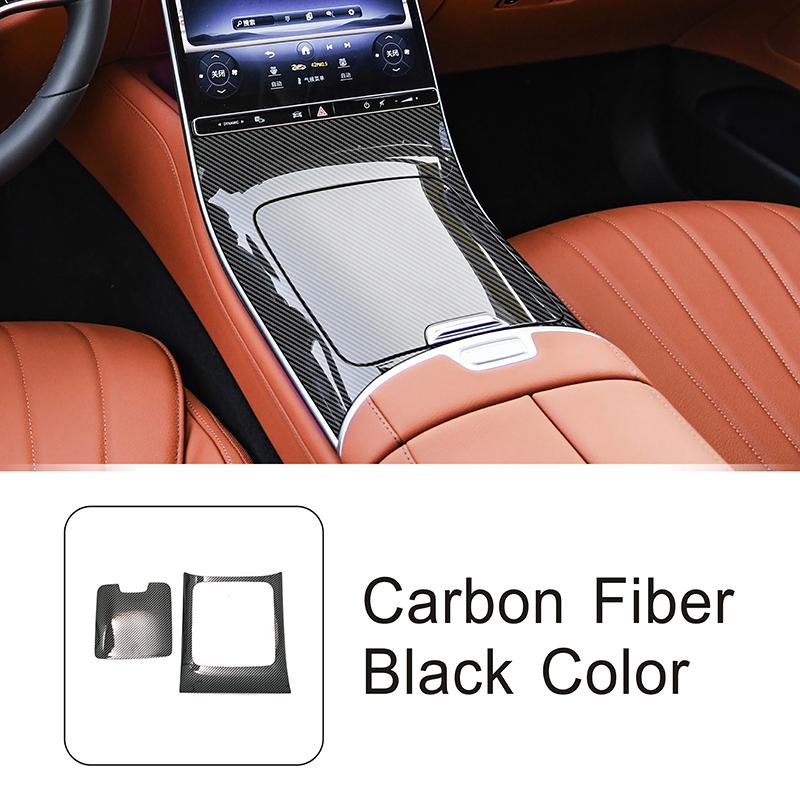 Carbon Fiber Color Center Console Gear Shift Panel Decoration Cover Trim For Mercedes Benz S Class W223 -2024 Car Styling 2 pieces
Carbon Fiber Color Center Console Gear Shift Panel Decoration Cover Trim For Mercedes Benz S Class W223 -2024 Car Styling 2 pieces