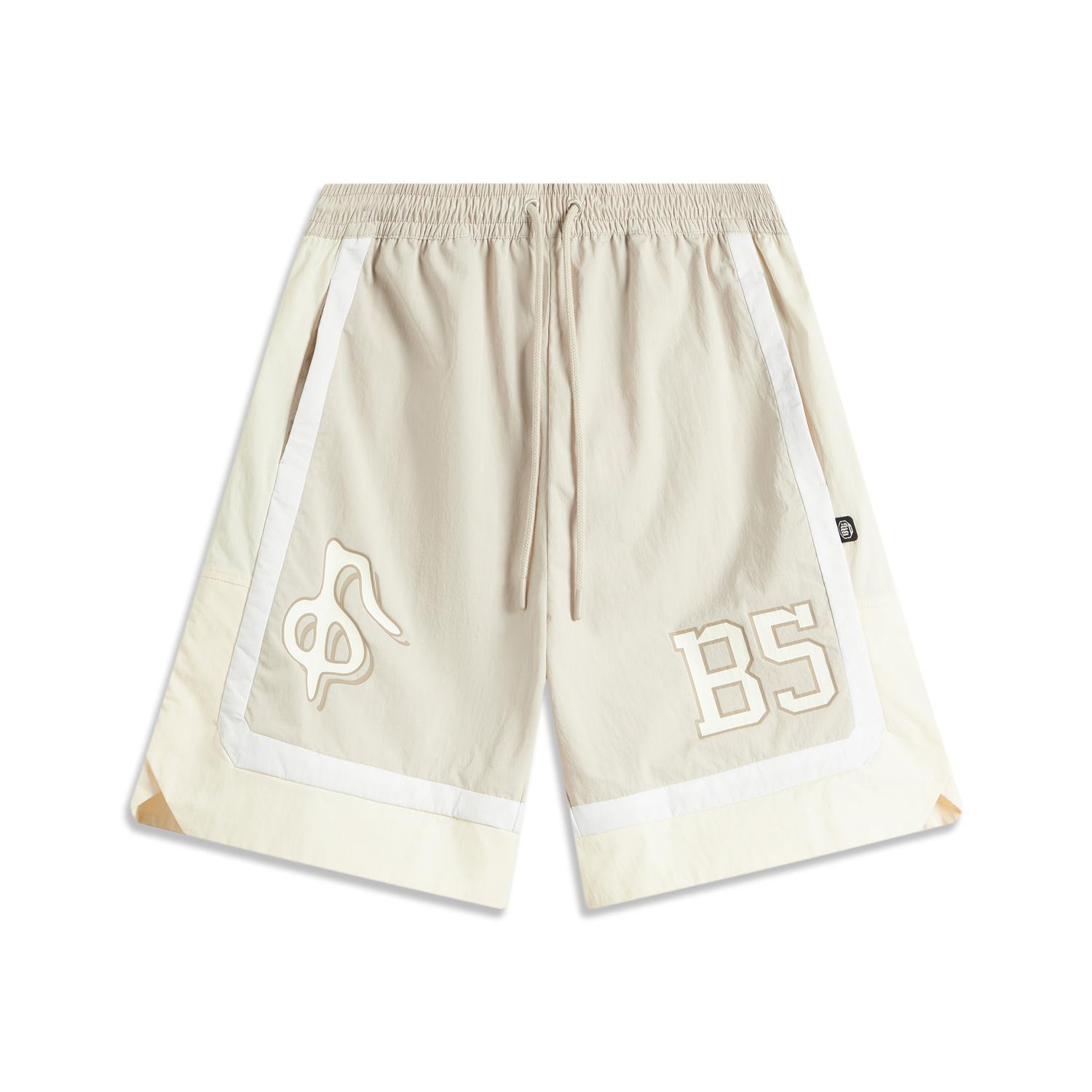 Li Ning Bad Five Anti-Ultraviolet Loose Sports Shorts Men Shorts Mica-Gray Standard-White Milky-White AKSU803-1 S
Li Ning Bad Five Anti-Ultraviolet Loose Sports Shorts Men Shorts Mica-Gray Standard-White Milky-White AKSU803-1 S