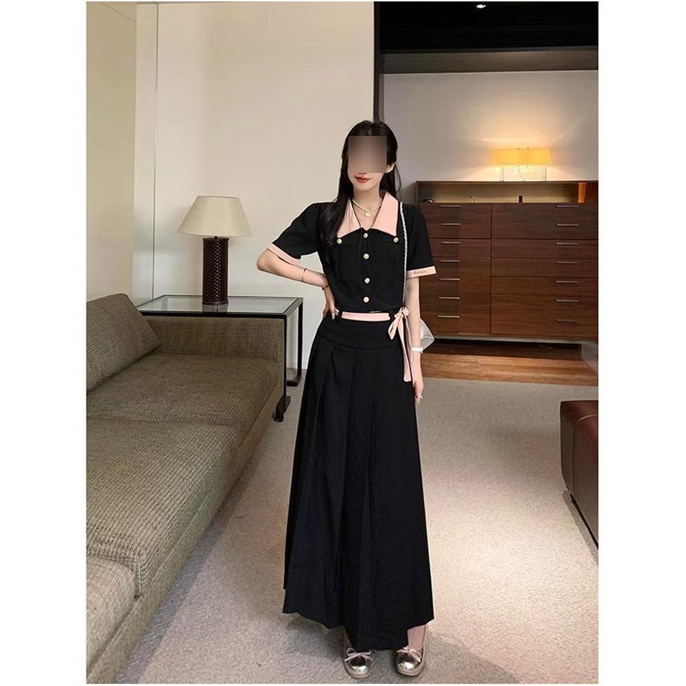 Женский элегантный летний костюм из двух частей в французском стиле, приталенный S (up to 45 kg)
Женский элегантный летний костюм из двух частей в французском стиле, приталенный S (up to 45 kg)