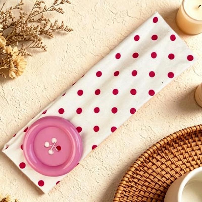 New Summer Dopamine Large Button Wave Dot Headband Fashion Korean Ins Elastic Headband Sports Fitness Sweat-absorbent Hairband
New Summer Dopamine Large Button Wave Dot Headband Fashion Korean Ins Elastic Headband Sports Fitness Sweat-absorbent Hairband