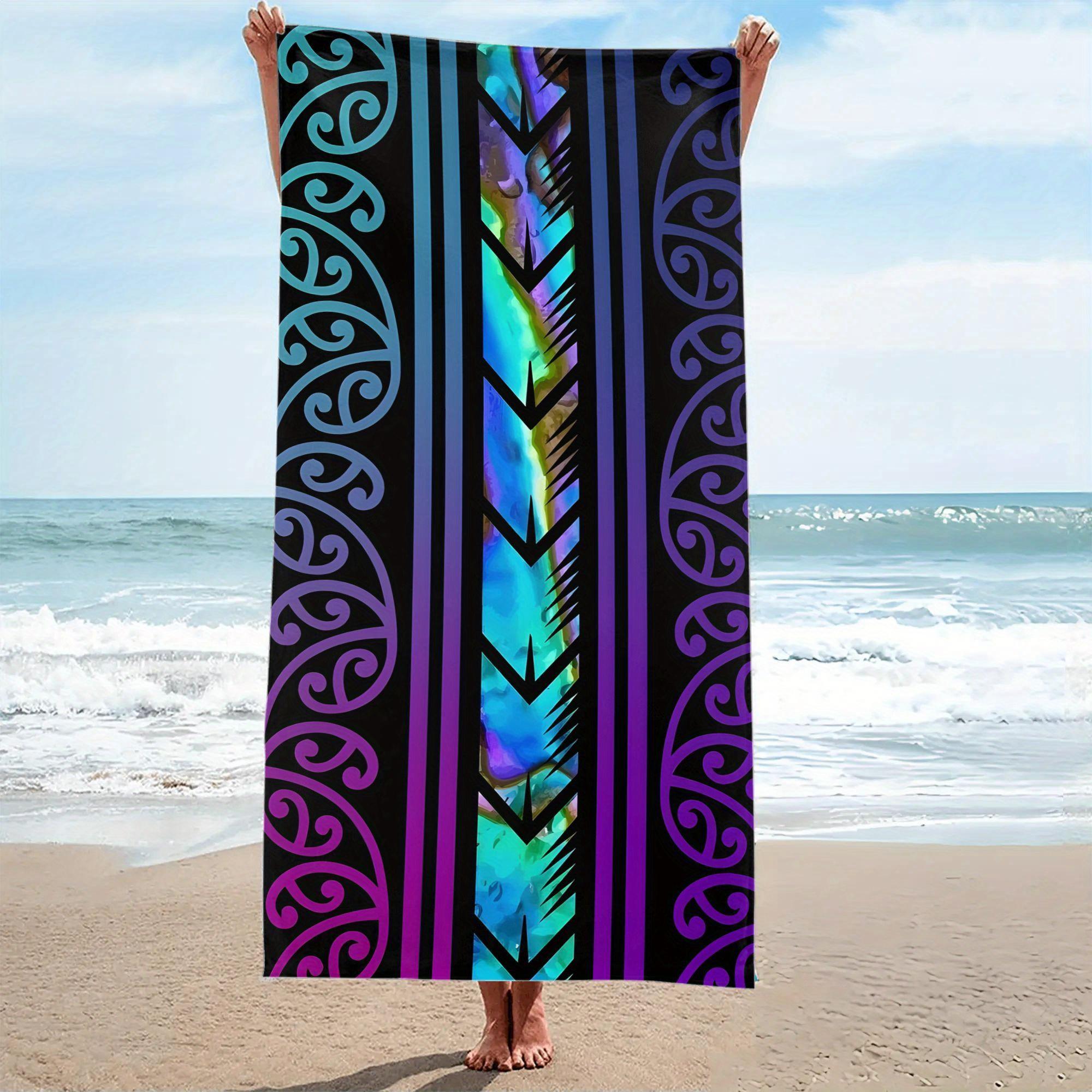 Purple Maori Paua Shell New Zealand Beach Towel, Quick Dry Soft for Surfing Diving Travel W30*H60(CM)
Purple Maori Paua Shell New Zealand Beach Towel, Quick Dry Soft for Surfing Diving Travel W30*H60(CM)