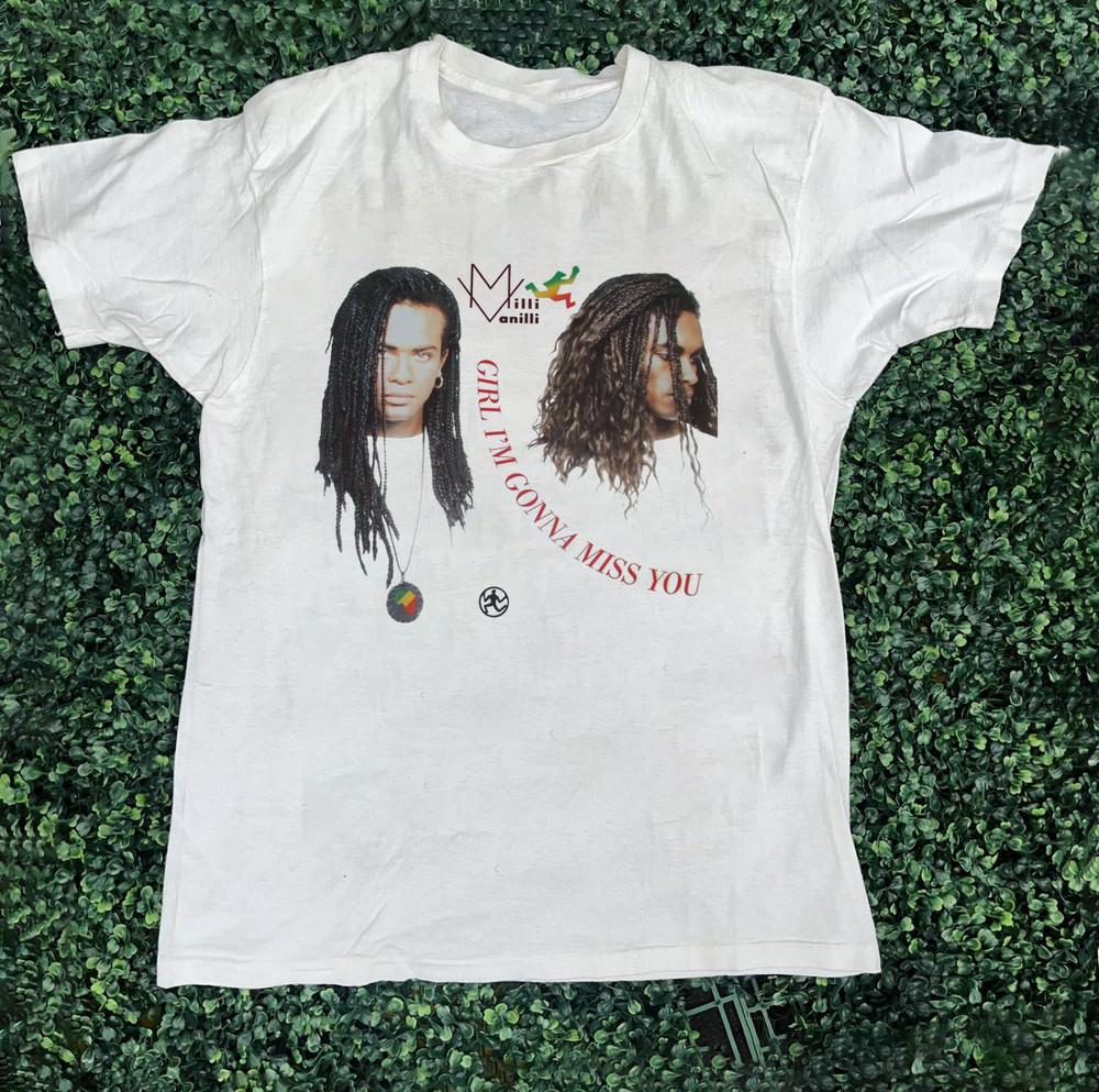 Milli Vanilli Girl I m Gonna Miss You T-shirt Unisex 100% Cotton Shirt MK301 Unisex T-Shirt XXL
Milli Vanilli Girl I m Gonna Miss You T-shirt Unisex 100% Cotton Shirt MK301 Unisex T-Shirt XXL