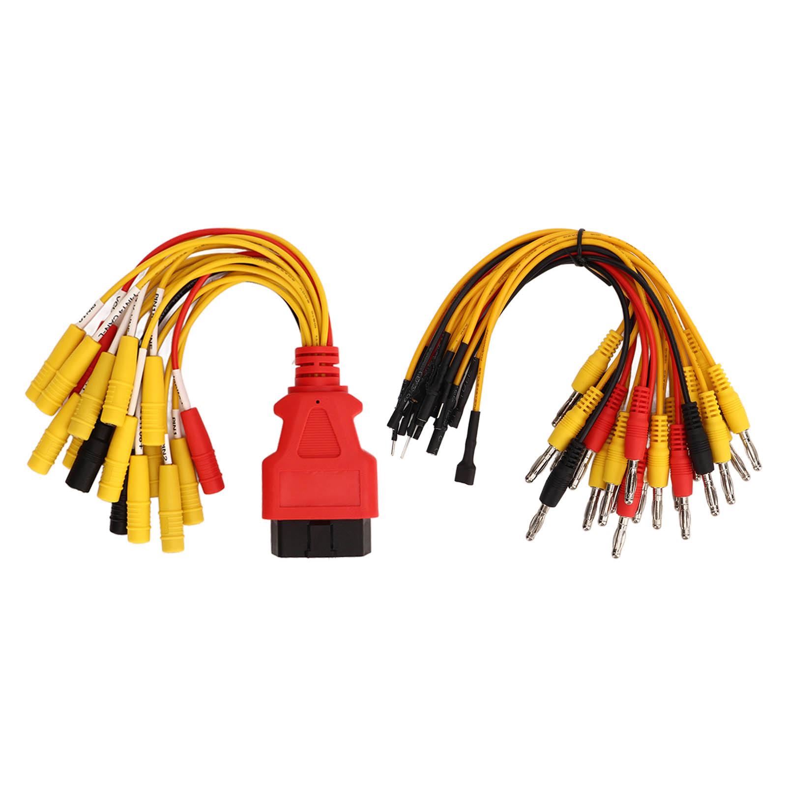 Диагностический кабель OBD2 16 Pin, универсальный кабель-перемычка, диагностический интерфейс питания, компьютер
Диагностический кабель OBD2 16 Pin, универсальный кабель-перемычка, диагностический интерфейс питания, компьютер