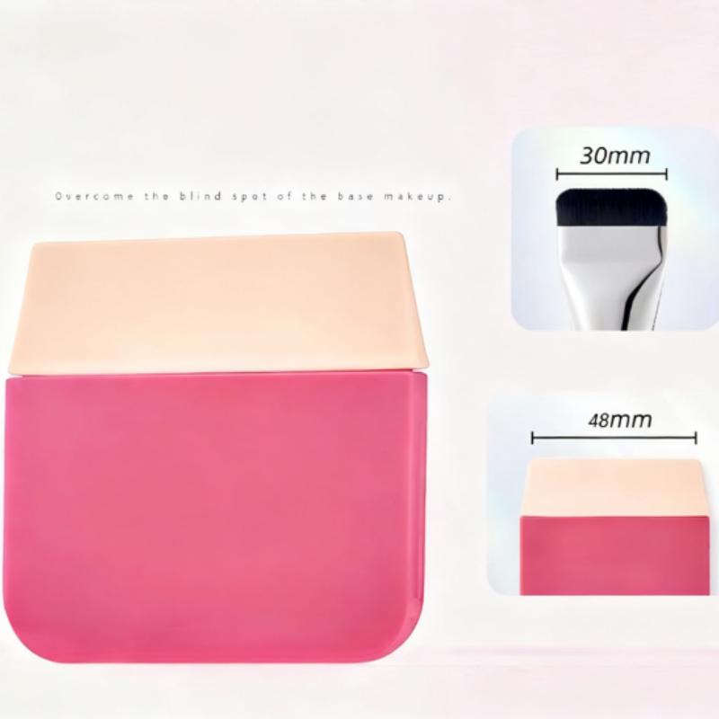 Портальная силиконовая кисть для тональной основы – Инструмент для растушевки с плоской головкой для гладкого, равномерного нанесения жидкого макияжа, легко моется и удобна для путешествий
Портальная силиконовая кисть для тональной основы – Инструмент для растушевки с плоской головкой для гладкого, равномерного нанесения жидкого макияжа, легко моется и удобна для путешествий