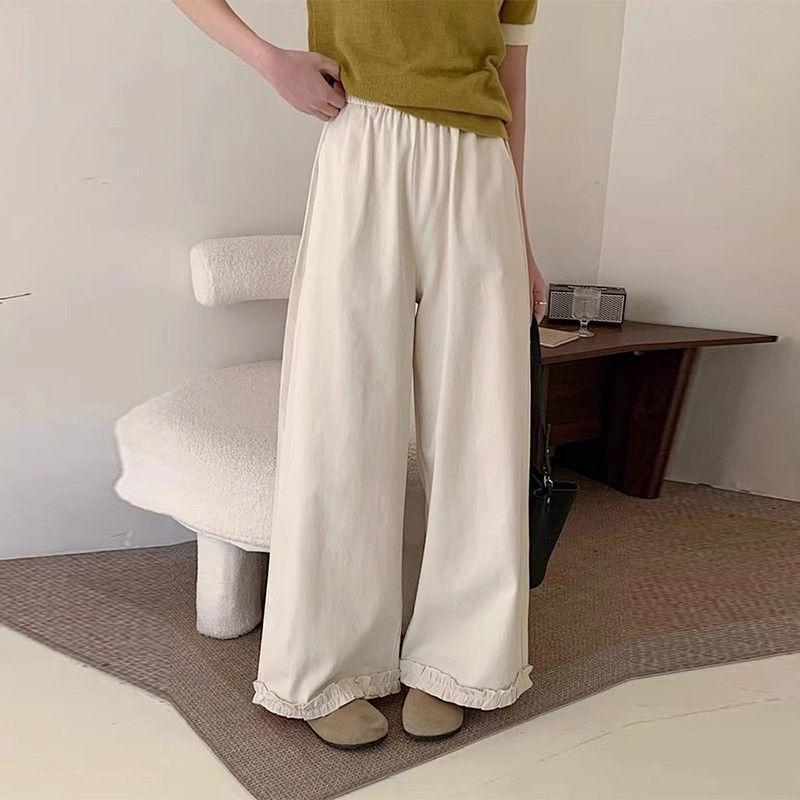 2025 Spring Women s High Waist Elastic Slimming Wide Leg Cropped Lace Pants 2XL чёрный
2025 Spring Women s High Waist Elastic Slimming Wide Leg Cropped Lace Pants 2XL чёрный