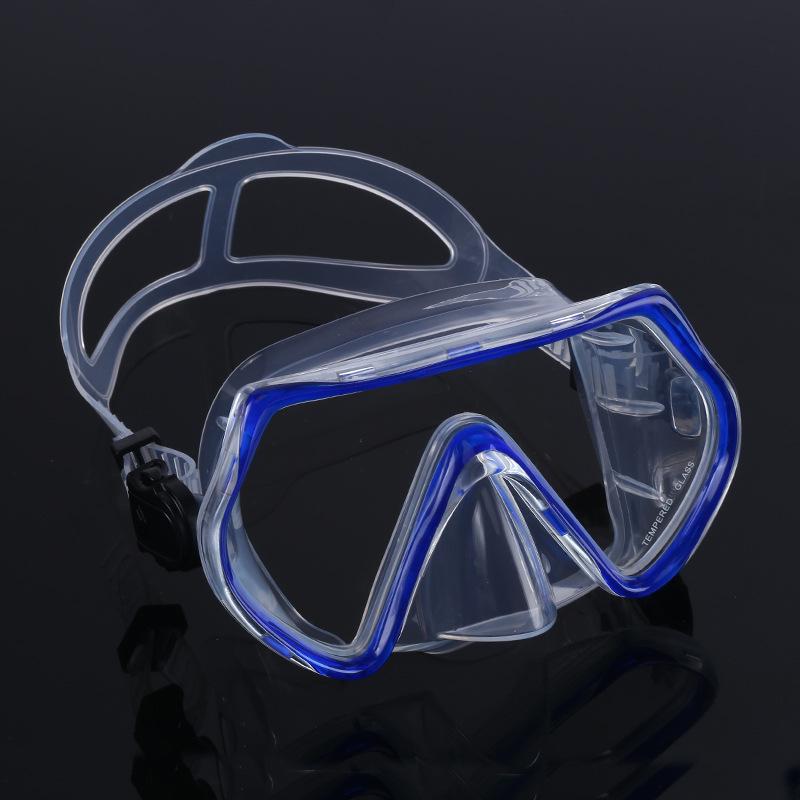 Large Frame Anti-Fog Diving Mask with Tempered Glass and Nose Clip for Adults One Size
Large Frame Anti-Fog Diving Mask with Tempered Glass and Nose Clip for Adults One Size