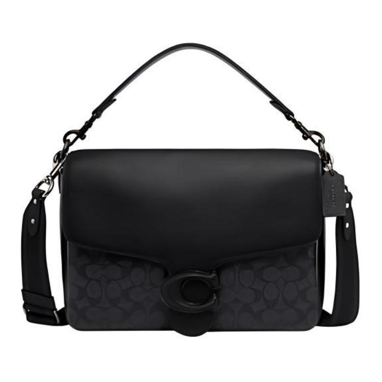 Coach Tabby 31 Classic Monogram Flap Closure Coated Canvas And Leather Messenger Bag Women Shoulder Bag Black CH769-CQBK Basic Set (Bag+Dust Bag)
Coach Tabby 31 Classic Monogram Flap Closure Coated Canvas And Leather Messenger Bag Women Shoulder Bag Black CH769-CQBK Basic Set (Bag+Dust Bag)