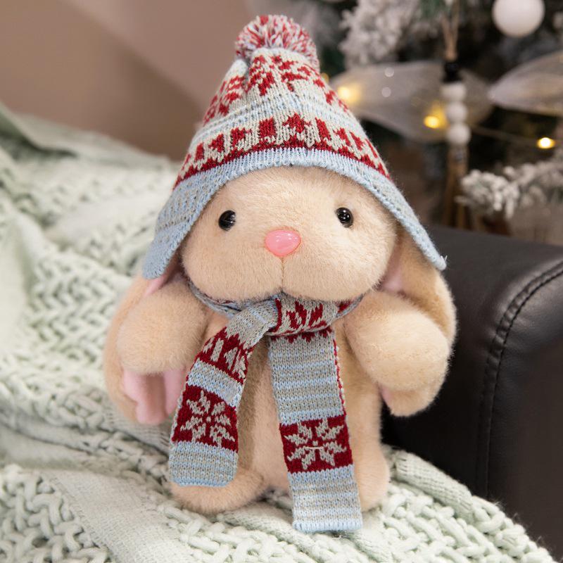 Милый плюшевый шарф-шапка с кроликом-вислоухом: Мультяшная игрушка и декор для дома 20cm коричневый
Милый плюшевый шарф-шапка с кроликом-вислоухом: Мультяшная игрушка и декор для дома 20cm коричневый