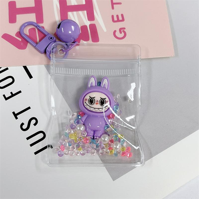 Cute Plush Mini Doll Transparent Storage Bag Pendant Creative Design Cool Cartoon Keychain
Cute Plush Mini Doll Transparent Storage Bag Pendant Creative Design Cool Cartoon Keychain