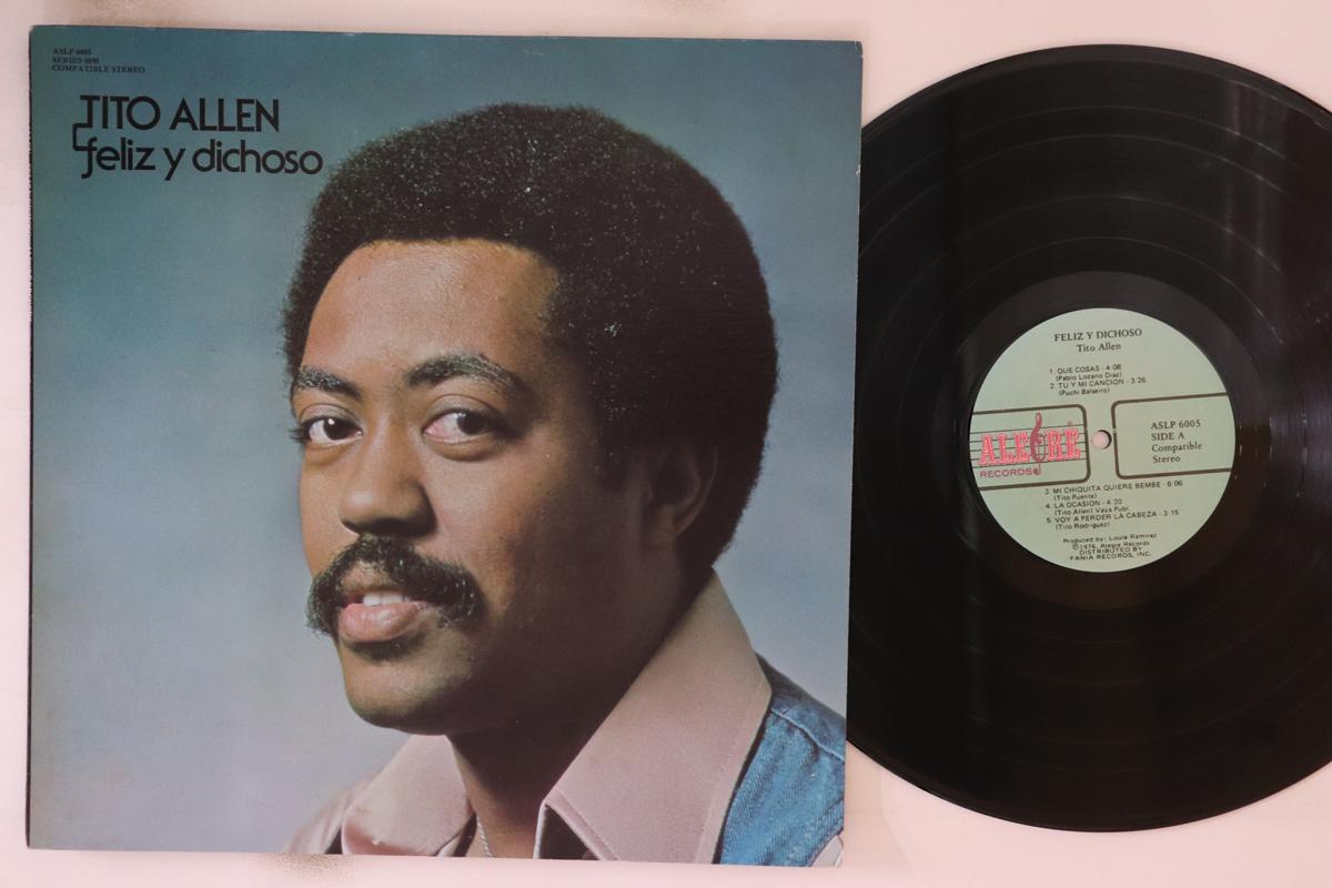LP Record TITO ALLEN - Feliz Y Dichoso ASLP6005 Alegre Records 1976 US Latin Used
LP Record TITO ALLEN - Feliz Y Dichoso ASLP6005 Alegre Records 1976 US Latin Used