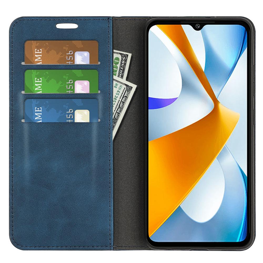 For Xiaomi Poco C40 4G Magnetic Auto-absorbed Anti-drop Phone Cover Skin-touch Feeling PU Leather Folio Phone Wallet Stand Case Blue
For Xiaomi Poco C40 4G Magnetic Auto-absorbed Anti-drop Phone Cover Skin-touch Feeling PU Leather Folio Phone Wallet Stand Case Blue