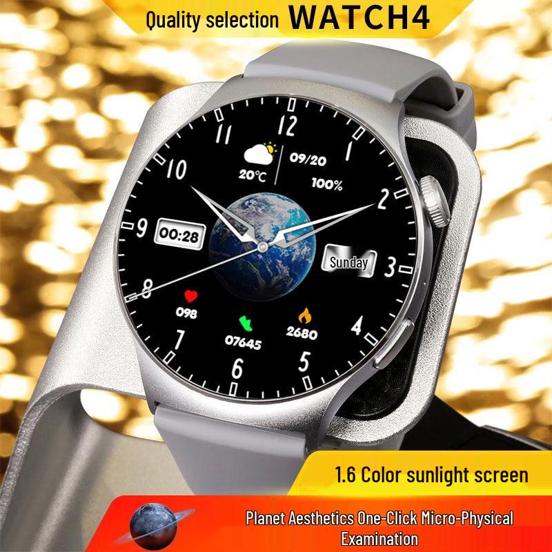 Watch4 Smart Sports Watch - Black, Multi-Function, NFC Payment, Waterproof, Model BM04
Watch4 Smart Sports Watch - Black, Multi-Function, NFC Payment, Waterproof, Model BM04