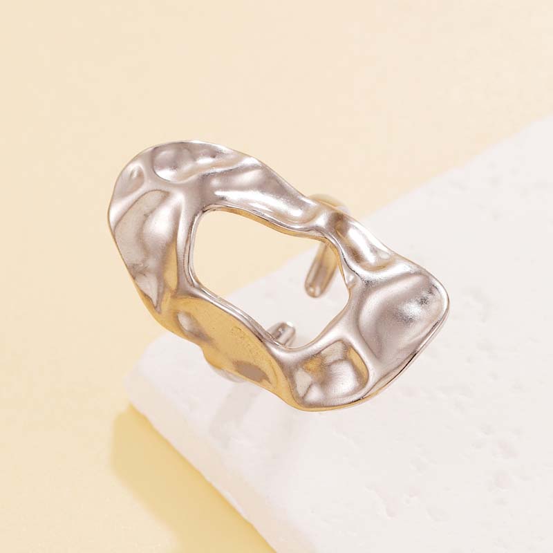 Stainless Steel Metal Pleated Oval Open Ring for Women Fashion Gold Color Hollow Irregular Adjustable Finger Rings Zircon медный
Stainless Steel Metal Pleated Oval Open Ring for Women Fashion Gold Color Hollow Irregular Adjustable Finger Rings Zircon медный