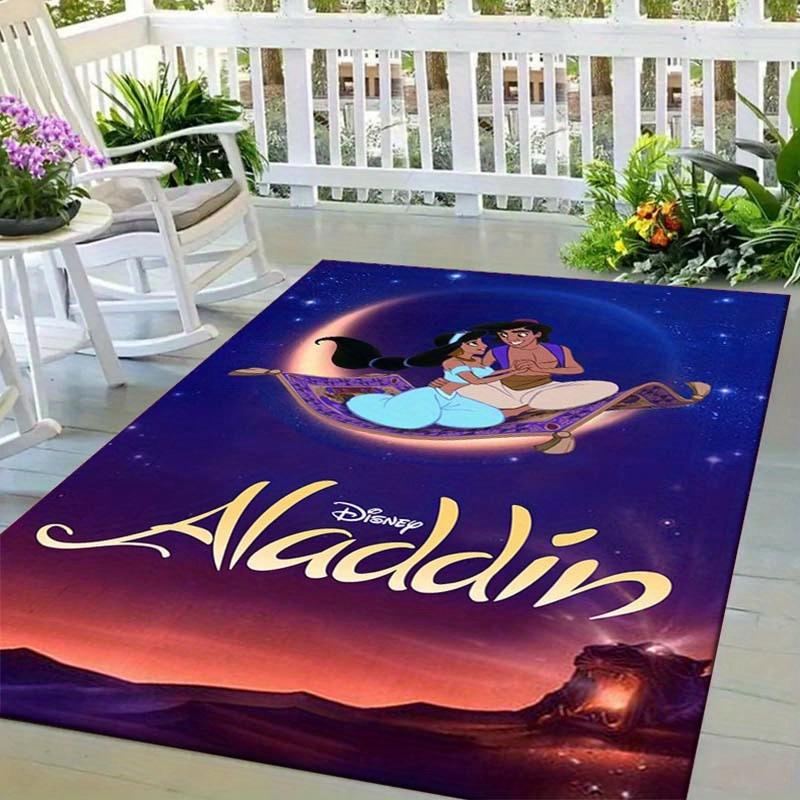 1pc Disney Aladdin Pattern Area Rug Soft Flannel Floor Mat for Living Room, Bedroom, Kitchen, Sofa Coffee Table Floor Mat, Machine Washable 60cm by 90cm
1pc Disney Aladdin Pattern Area Rug Soft Flannel Floor Mat for Living Room, Bedroom, Kitchen, Sofa Coffee Table Floor Mat, Machine Washable 60cm by 90cm