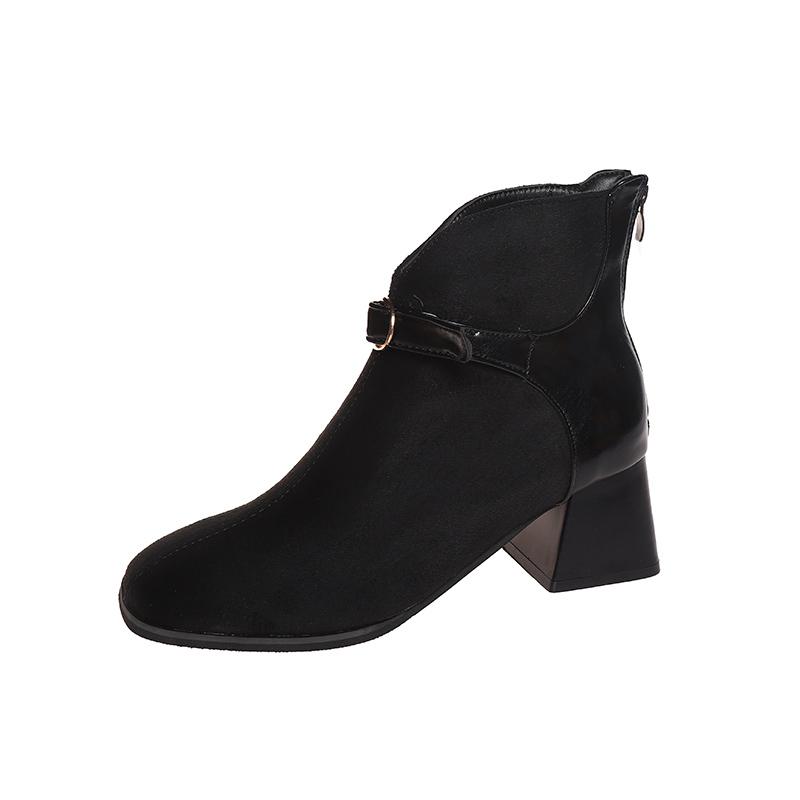 Fashion Fashionable Zipper Design Round Toe Women s Short Boots 2024 Winter Suede Thick High Heels Large Size Pin Buckle Fashion Boots 42 чёрный
Fashion Fashionable Zipper Design Round Toe Women s Short Boots 2024 Winter Suede Thick High Heels Large Size Pin Buckle Fashion Boots 42 чёрный