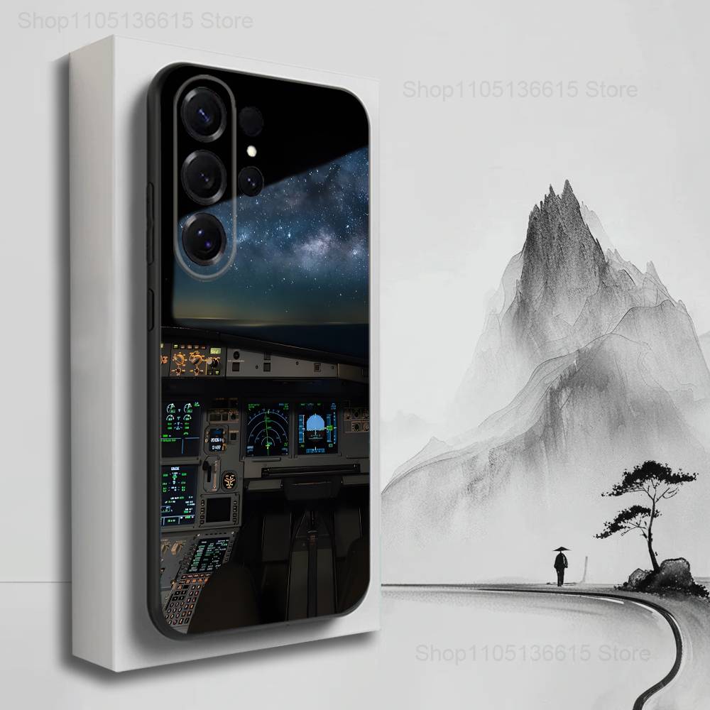 Aviation Cockpit Pilot Phone Case For Samsung S25,S24,S23,S22,S21,S20,S10,S9,Ultra,Plus,Lite,FE,Soft Silicone Black Cover SamsungS25ULTRA
Aviation Cockpit Pilot Phone Case For Samsung S25,S24,S23,S22,S21,S20,S10,S9,Ultra,Plus,Lite,FE,Soft Silicone Black Cover SamsungS25ULTRA