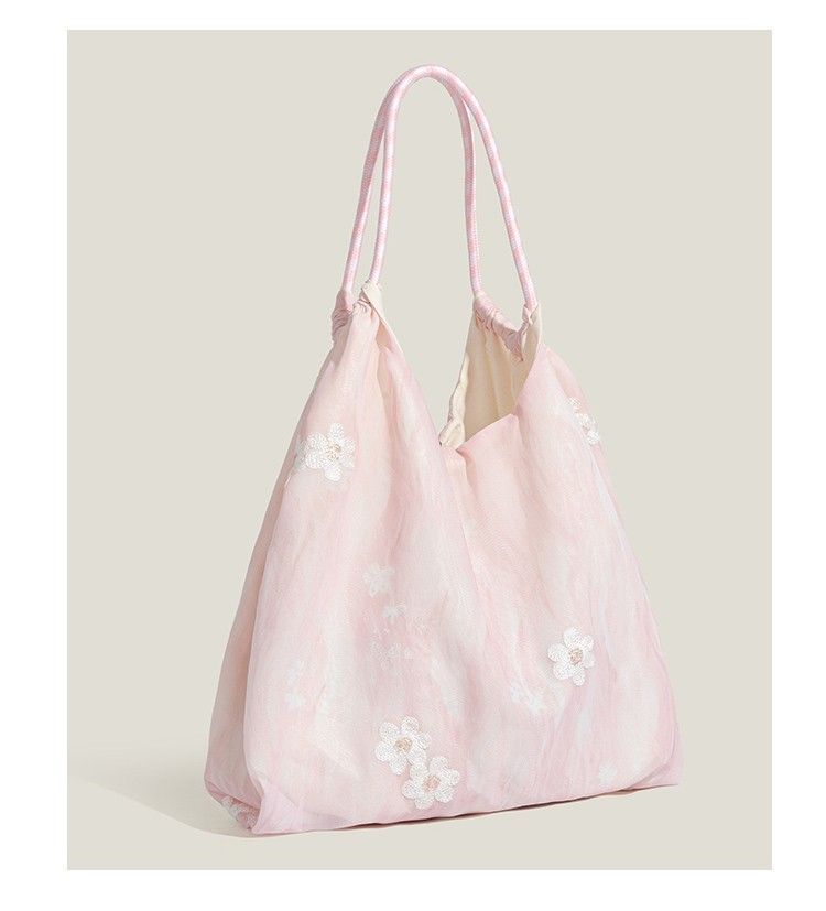 JIAERDI Sweet Cute Lace Tote Bag Women Water Ripple Flower Large Capacity Shoulder Bag Ladies Elegant Romantic Soft Handbag 2025 31x29x13cm розовый
JIAERDI Sweet Cute Lace Tote Bag Women Water Ripple Flower Large Capacity Shoulder Bag Ladies Elegant Romantic Soft Handbag 2025 31x29x13cm розовый