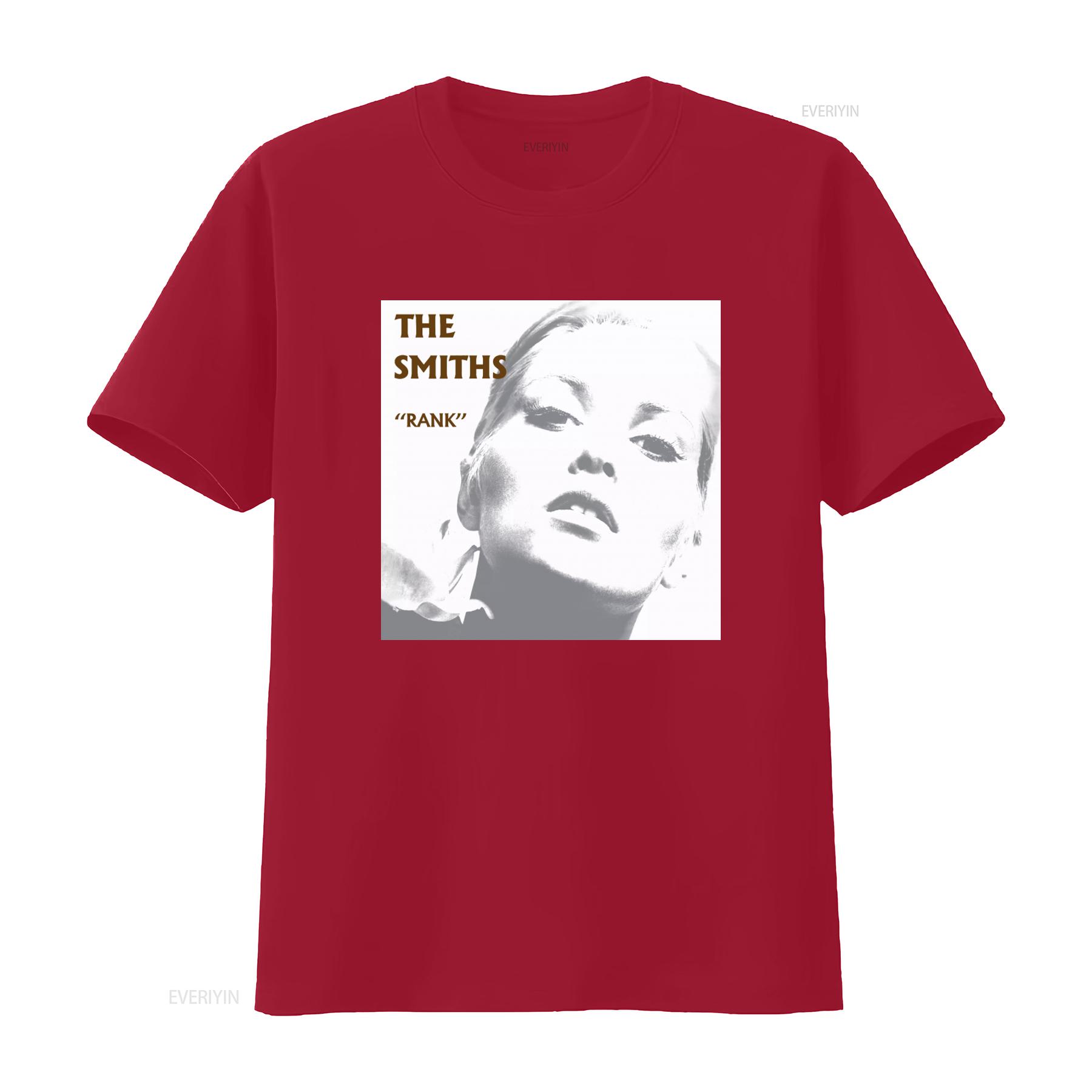 The Smiths Rank Band T Shirt All Sizes White vintage Washed Unisex Comfortable fashion Breathable designer clothes Soft S
The Smiths Rank Band T Shirt All Sizes White vintage Washed Unisex Comfortable fashion Breathable designer clothes Soft S