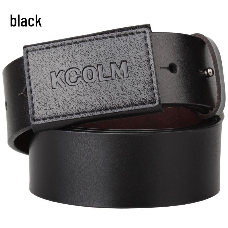 KCOLM Men s Genuine Leather Smooth Buckle Belt
KCOLM Men s Genuine Leather Smooth Buckle Belt