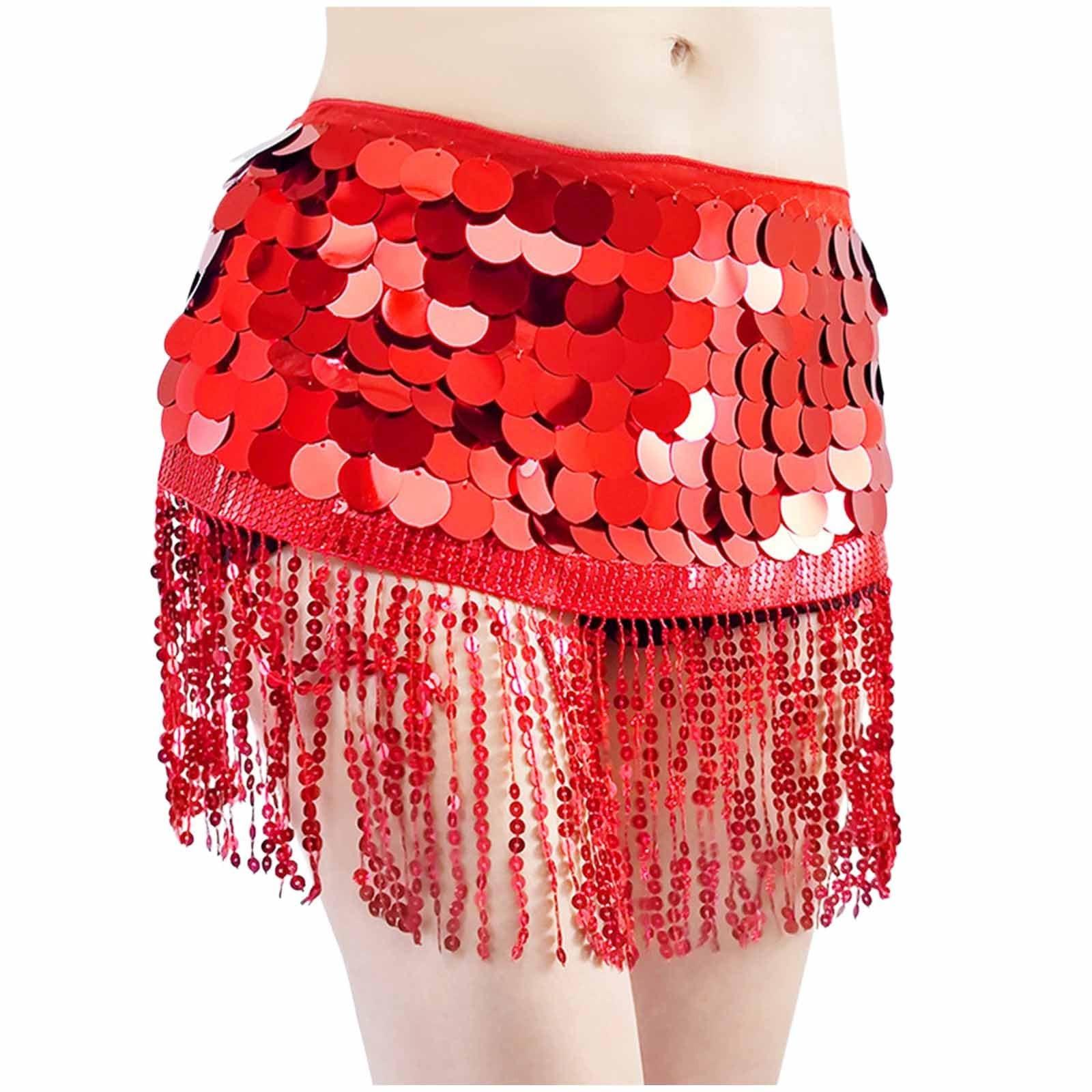 Женская сексуальная юбка с высокой талией, расшитая пайетками, поясные аксессуары, шарф для танца живота с пайетками One Size красный
Женская сексуальная юбка с высокой талией, расшитая пайетками, поясные аксессуары, шарф для танца живота с пайетками One Size красный
