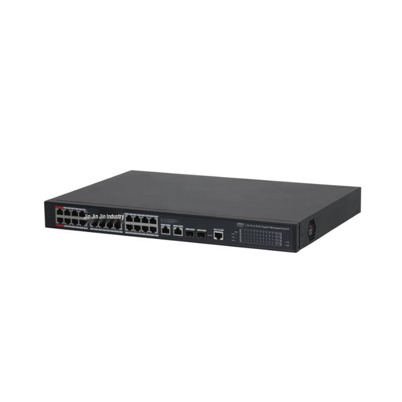 Dahua 24-Port Gigabit Layer 2 Managed PoE Switch CN plug (adapter included)
Dahua 24-Port Gigabit Layer 2 Managed PoE Switch CN plug (adapter included)