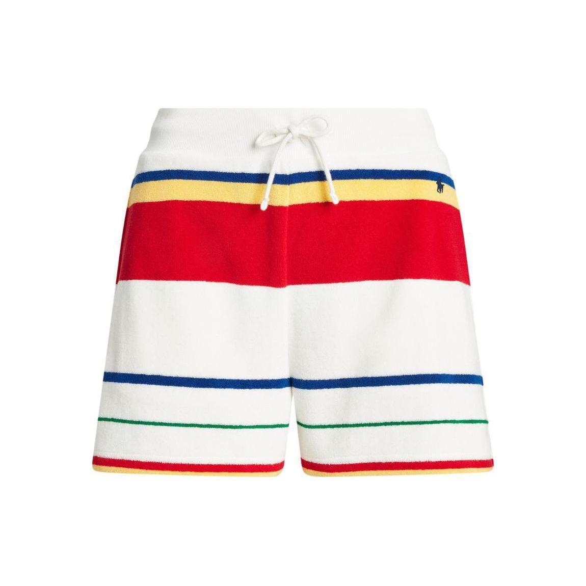 Polo Ralph Lauren Летние шорты с полосатым принтом, эластичным поясом на кулиске, женские шорты, белые, 211924262-001 L
Polo Ralph Lauren Летние шорты с полосатым принтом, эластичным поясом на кулиске, женские шорты, белые, 211924262-001 L